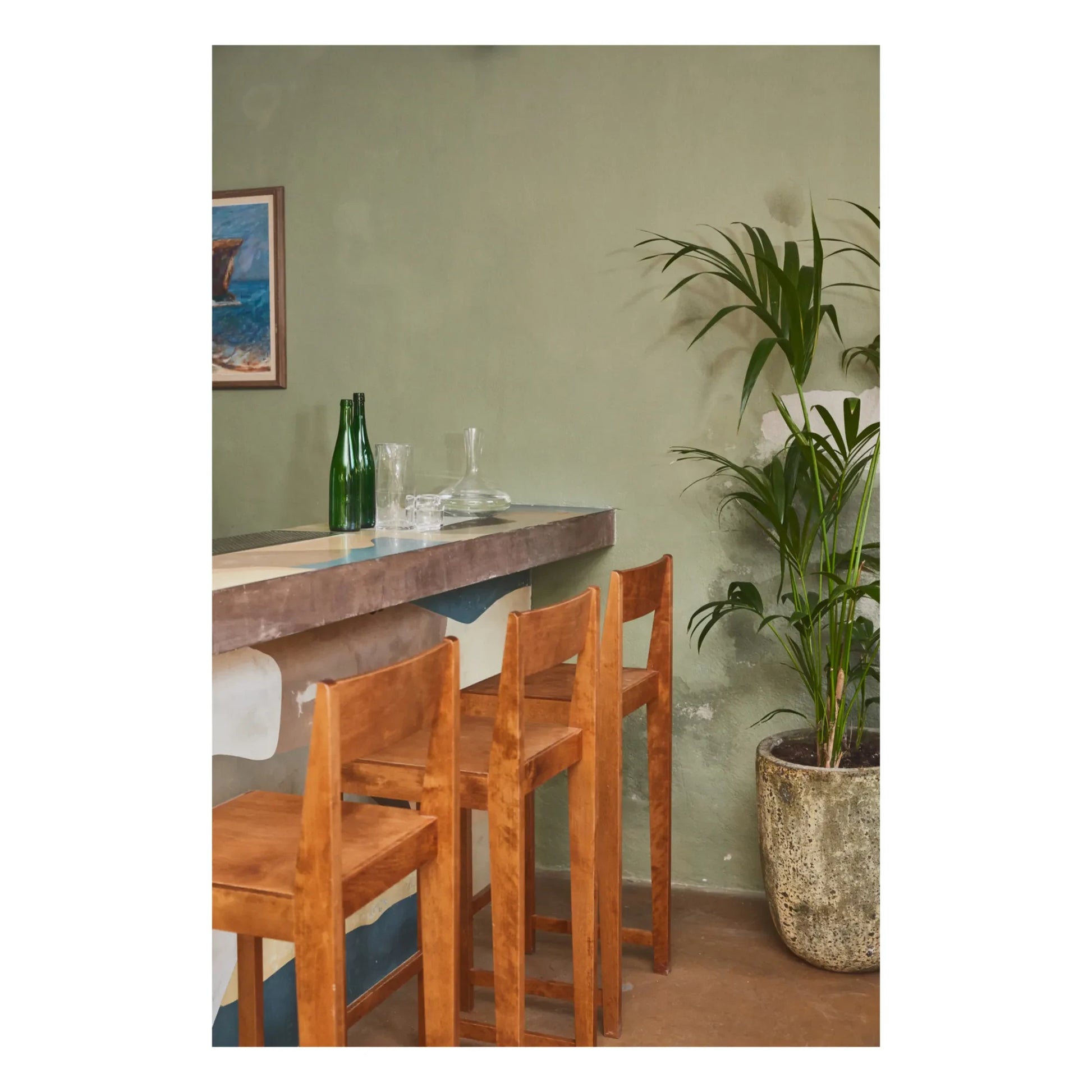Frama - Wooden Bar Stool