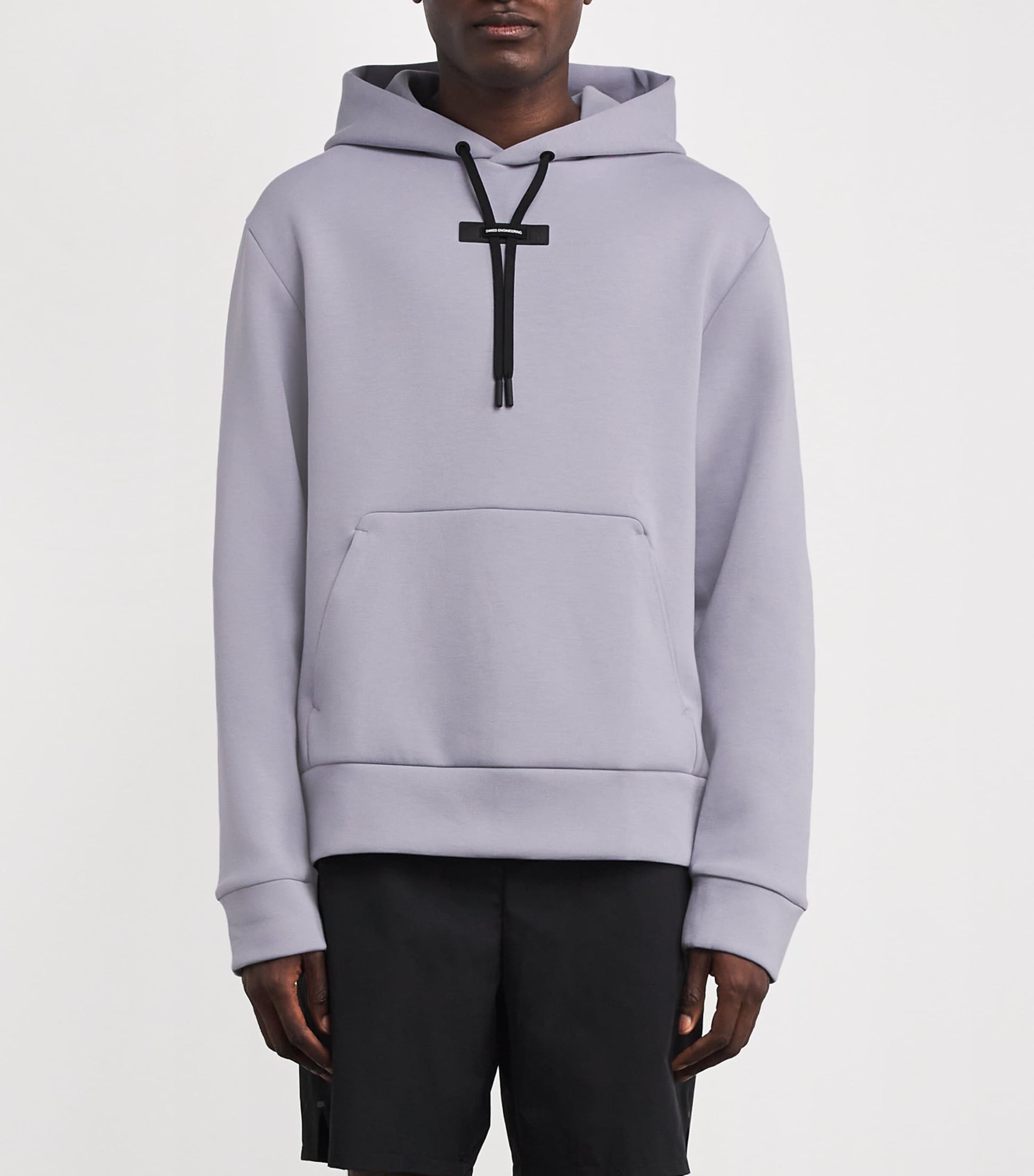 Cotton-Blend Focus Tech Hoodie