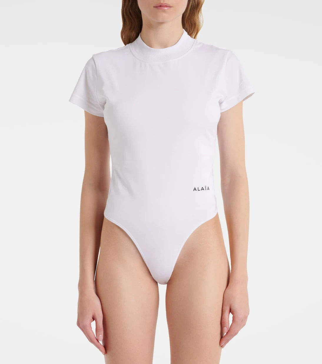 Alaïa - Cotton jersey bodysuit
