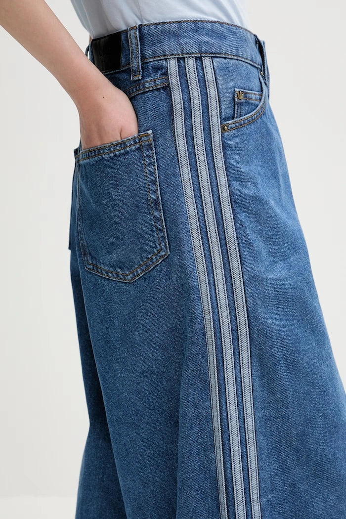 adidas Originals wide leg kadın Firebird jeans