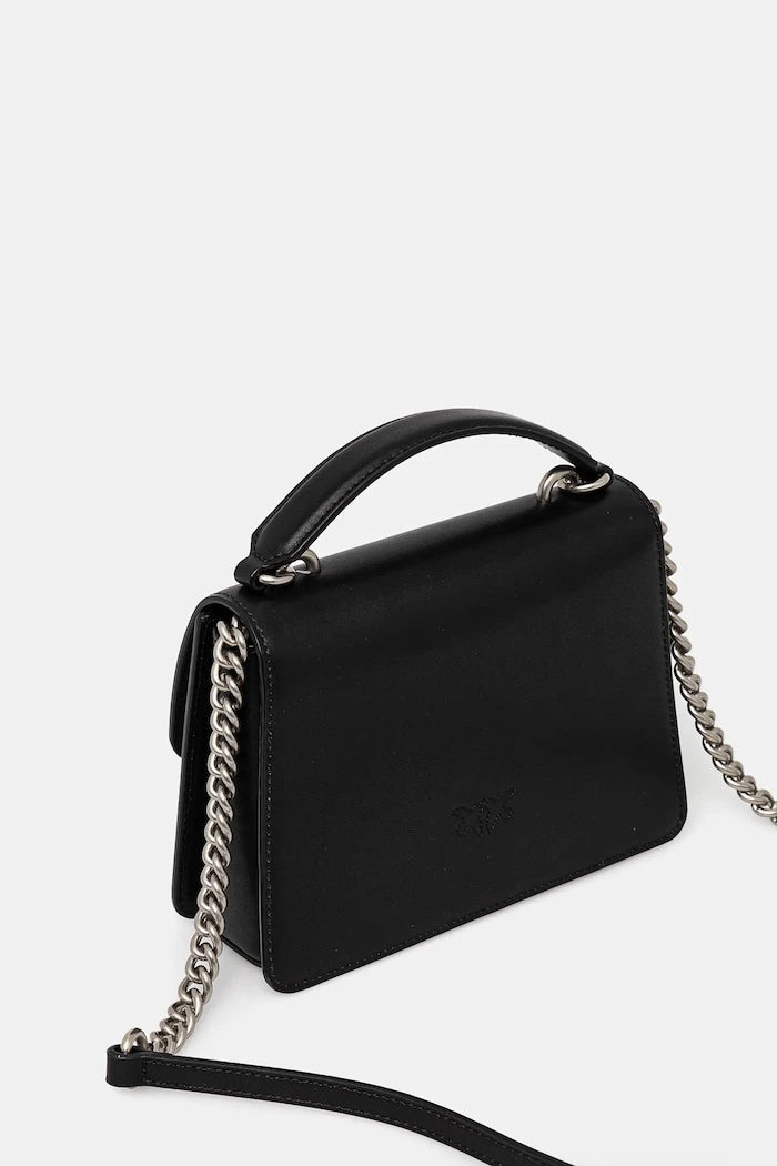 Pinko чанта crossbody дамска от кожа