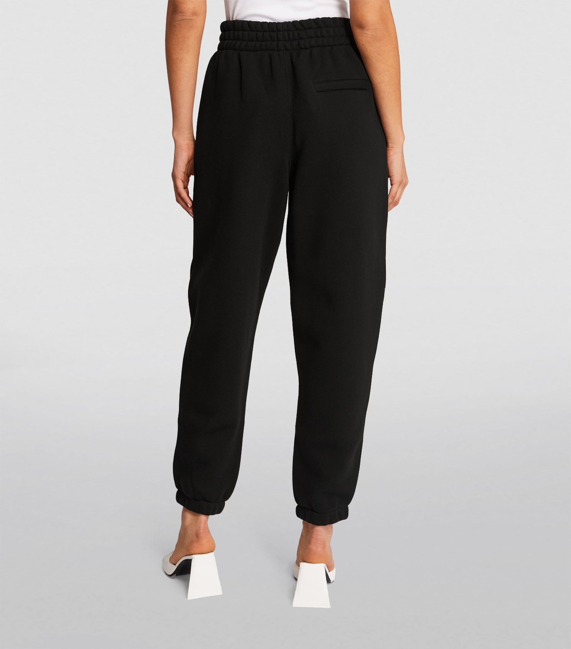 Alexander Wang Black Logo Sweatpants