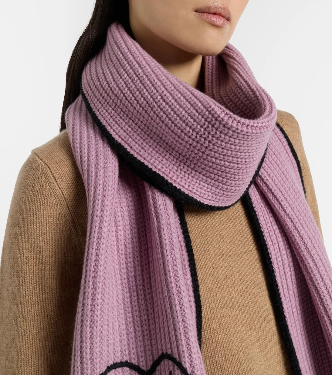Chloé - Chloé Encœur wool and cashmere scarf