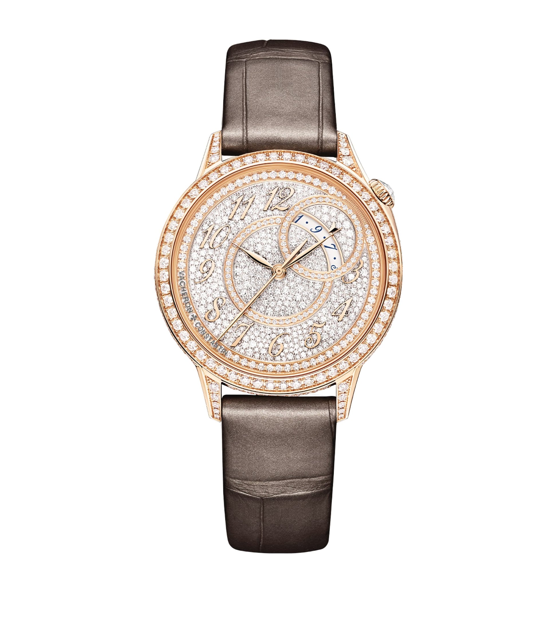 Rose Gold and Diamond Egérie Watch 35mm