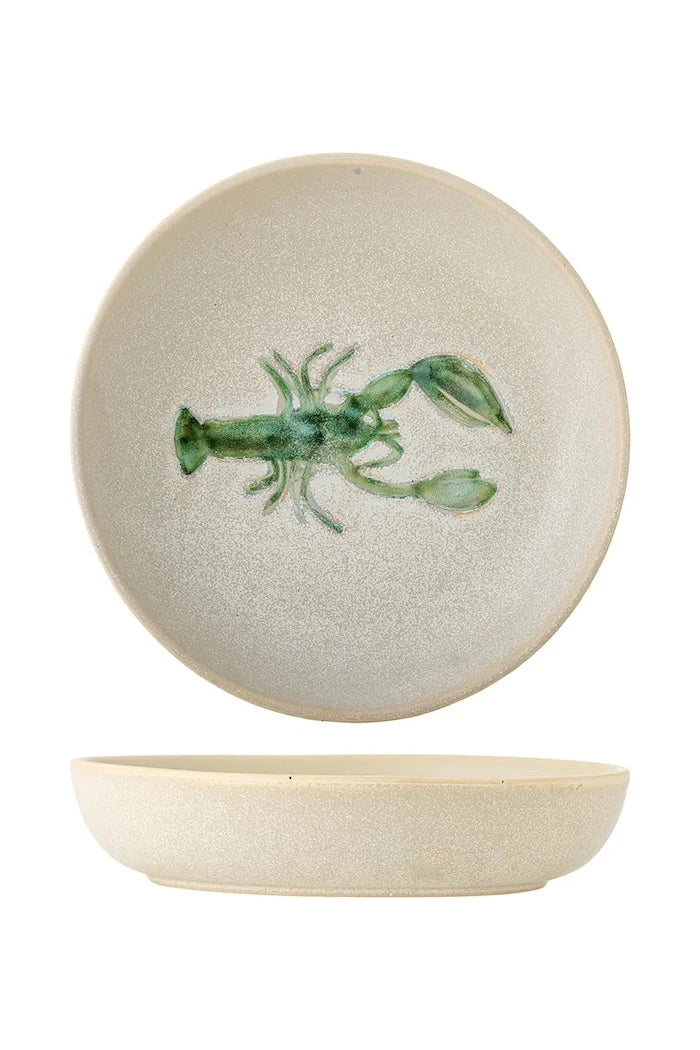 Bloomingville büyük taş çömlek salata kasesi 29 x 6,5 cm