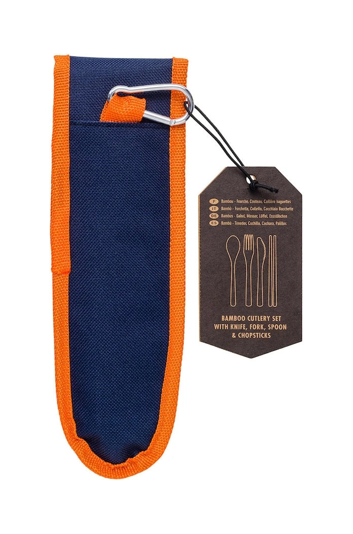 Gentlemen's Hardware Seyahat Bambu Yemek Takımı