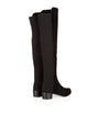 Stuart Weitzman Black Suede Reserve Over-The-Knee Boots 40