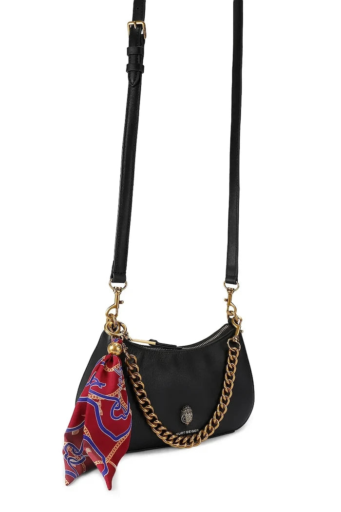 Kurt Geiger London kadın deri crossbody çanta SLOANE HOBO