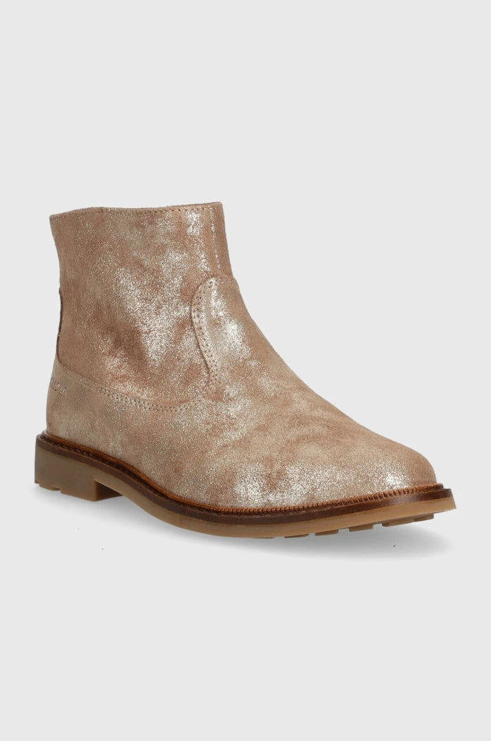 Детски велурени боти Pom D'api SISTER BOOTS