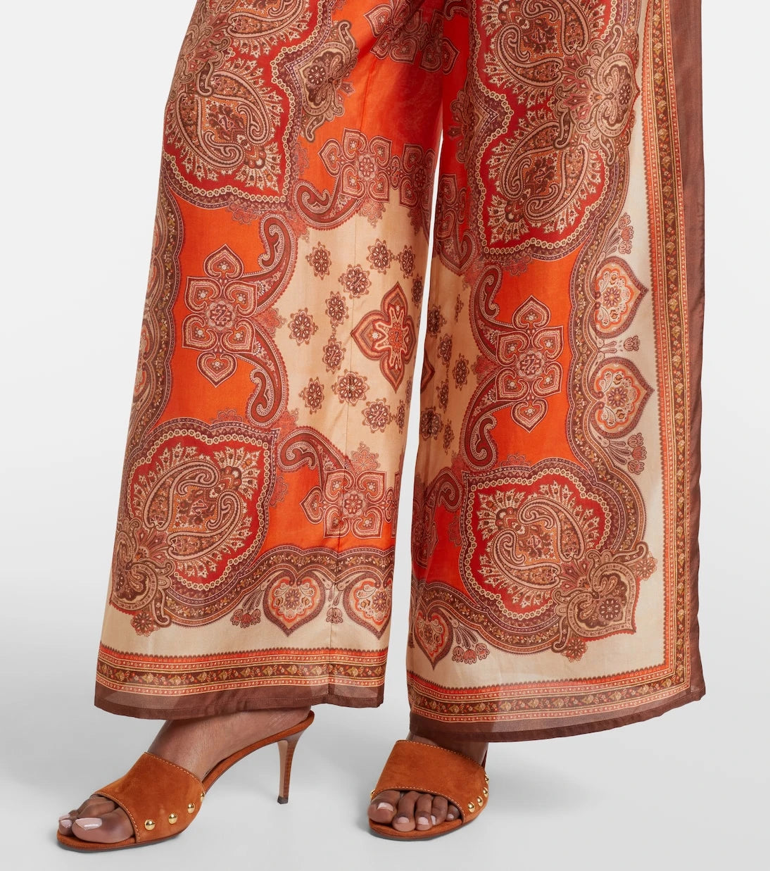 Zimmermann - Mahon paisley silk palazzo pants