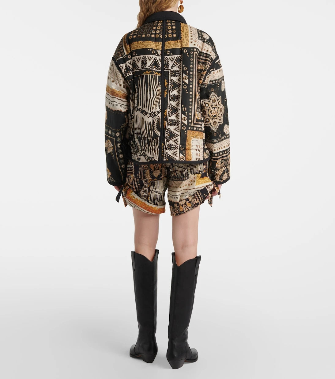 Marant Etoile - Granger printed cotton bomber jacket