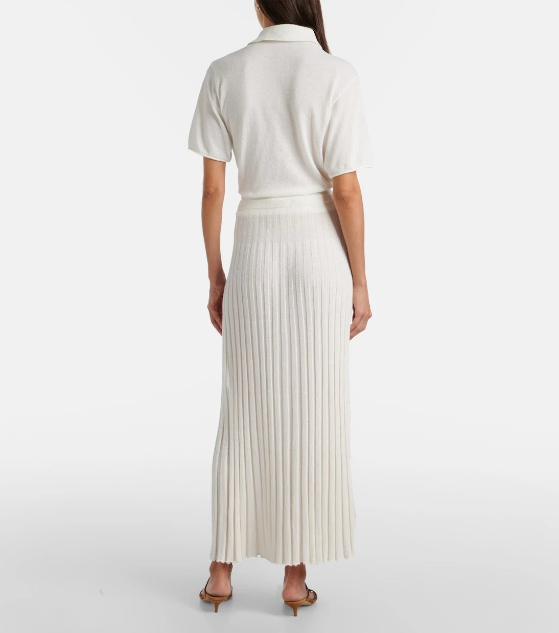 Christopher Esber - Sundial Shell cotton-blend maxi skirt