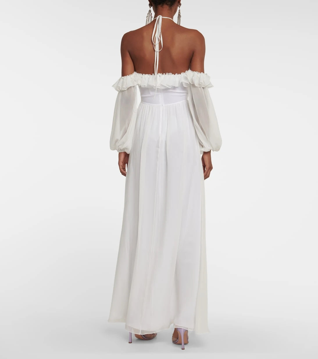 Giambattista Valli - Off-the-shoulder silk gown