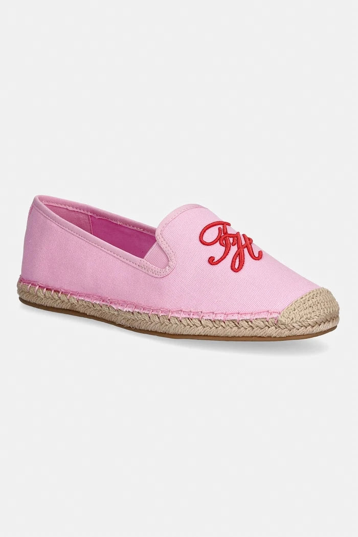 Tommy Hilfiger еспадрили дамски TH SCRIPT SUMMER ESPADRILLE