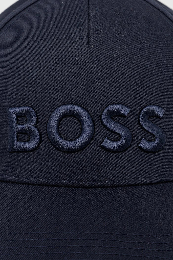 Памучна шапка с козирка BOSS Boss