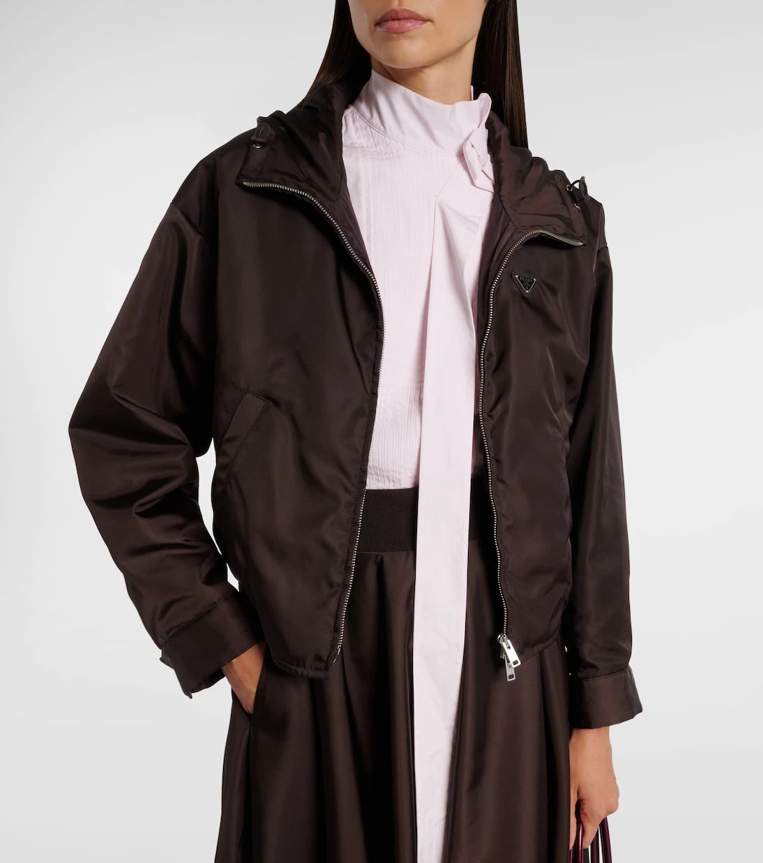 Prada - Re-Nylon hooded jacket