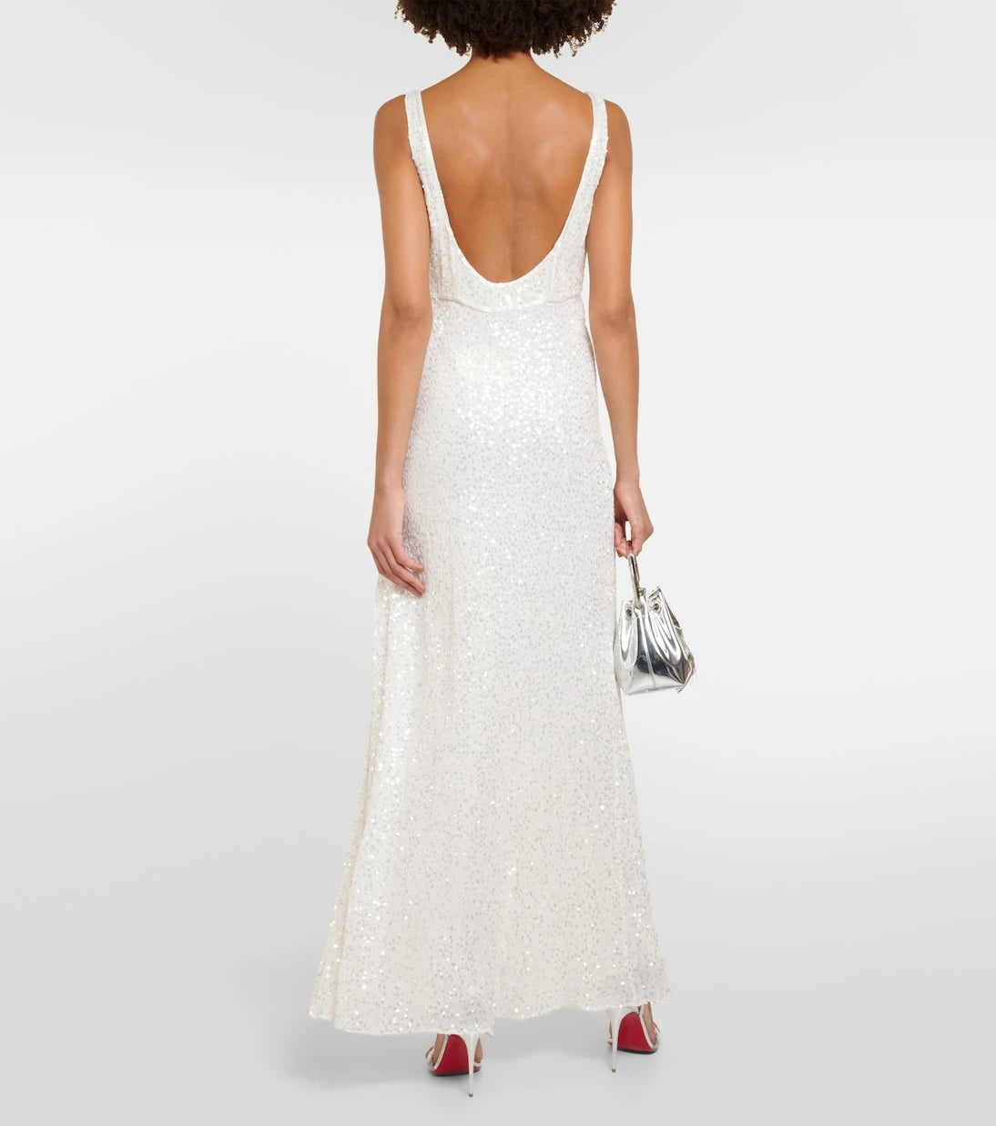 Rixo - Bridal Megan sequined maxi dress