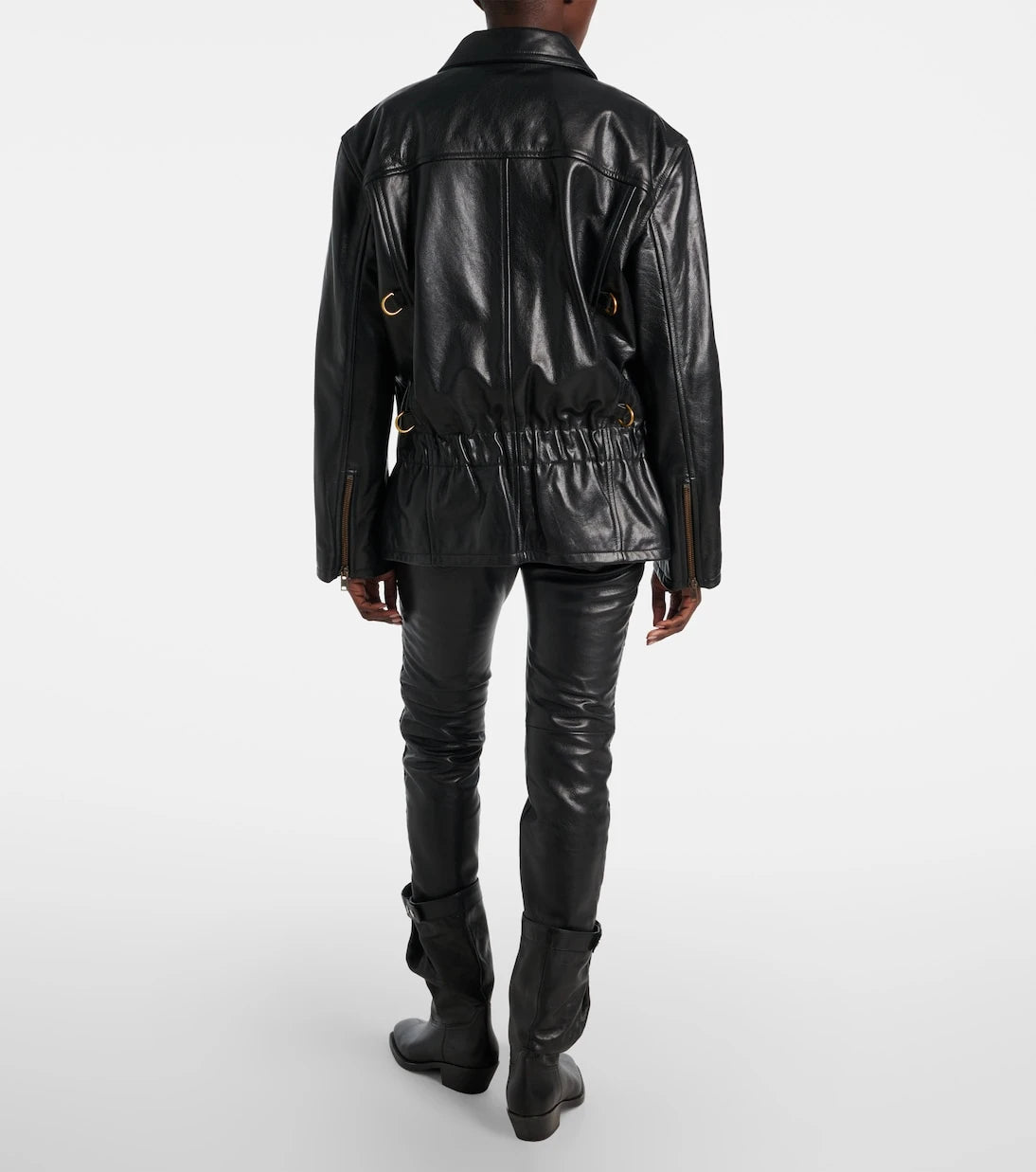 Isabel Marant - Caitlyn belted leather jacket