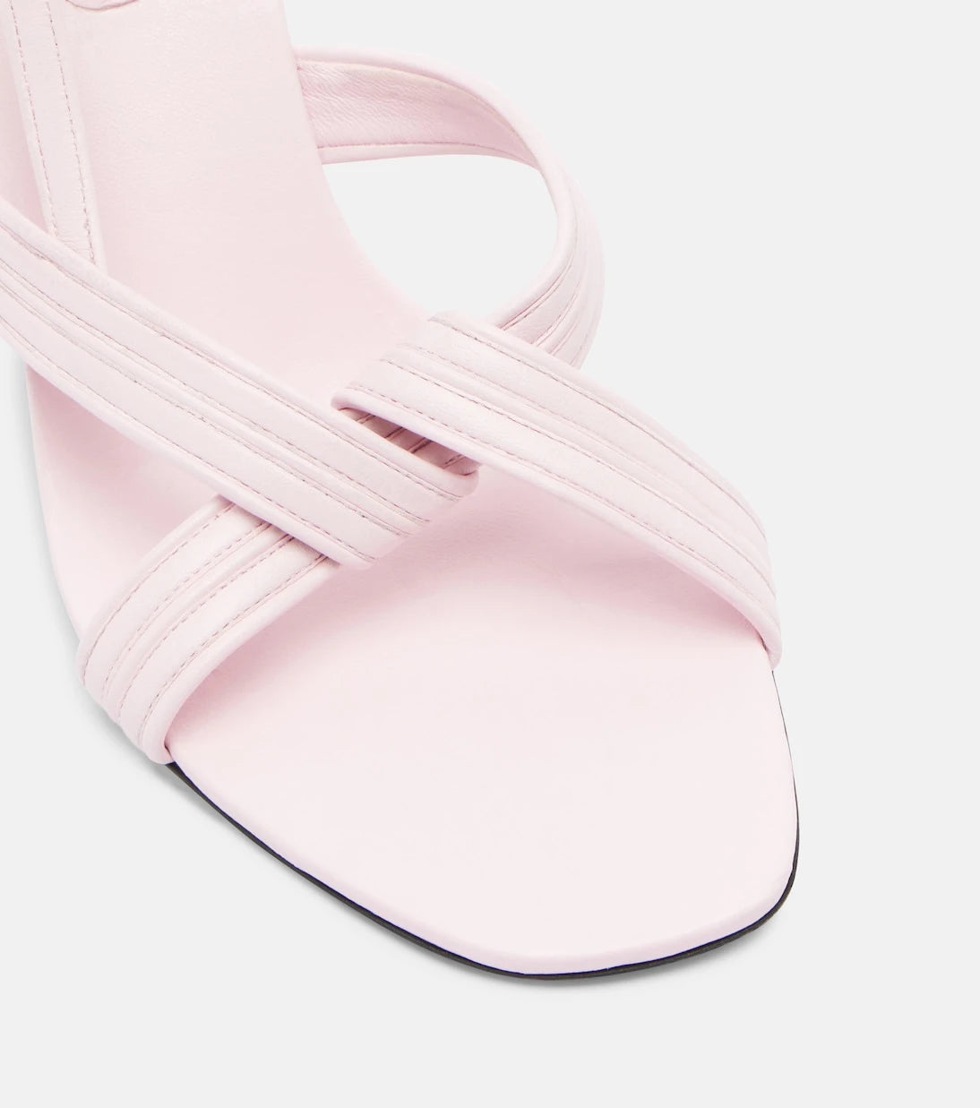 Versace - Gianni Medusa leather slingback sandals