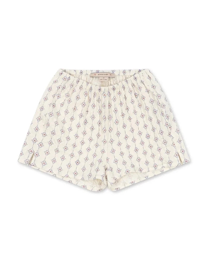 Konges Sløjd Çocuk Pamuklu Ava Slit Shorts GOTS