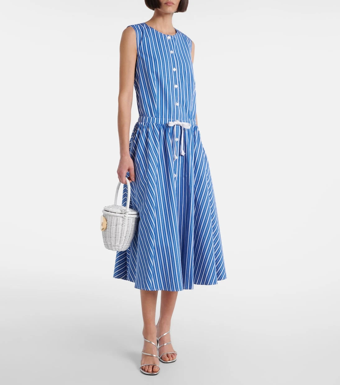 Patou - Striped cotton shirt dress