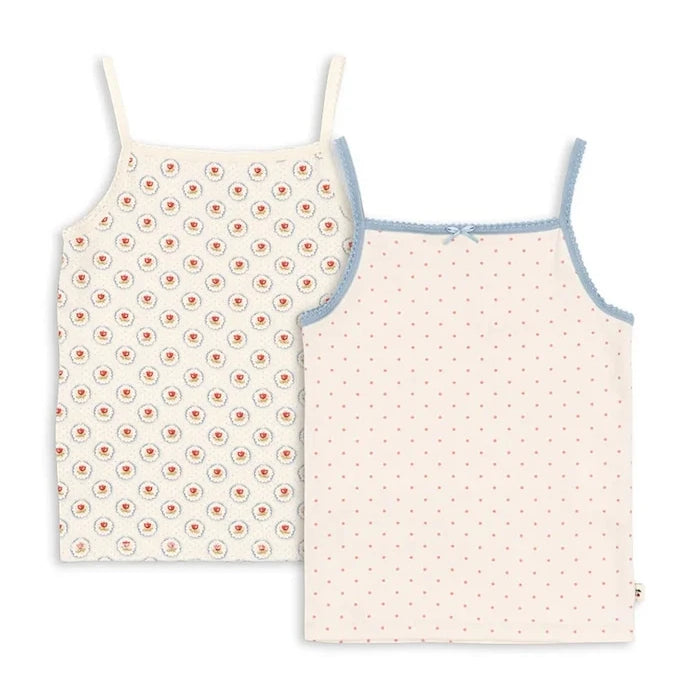 Топ Konges Sløjd BASIC 2 PACK STRAP TOPS GOTS (2 броя)