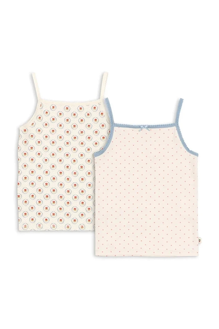 Топ Konges Sløjd BASIC 2 PACK STRAP TOPS GOTS (2 броя)