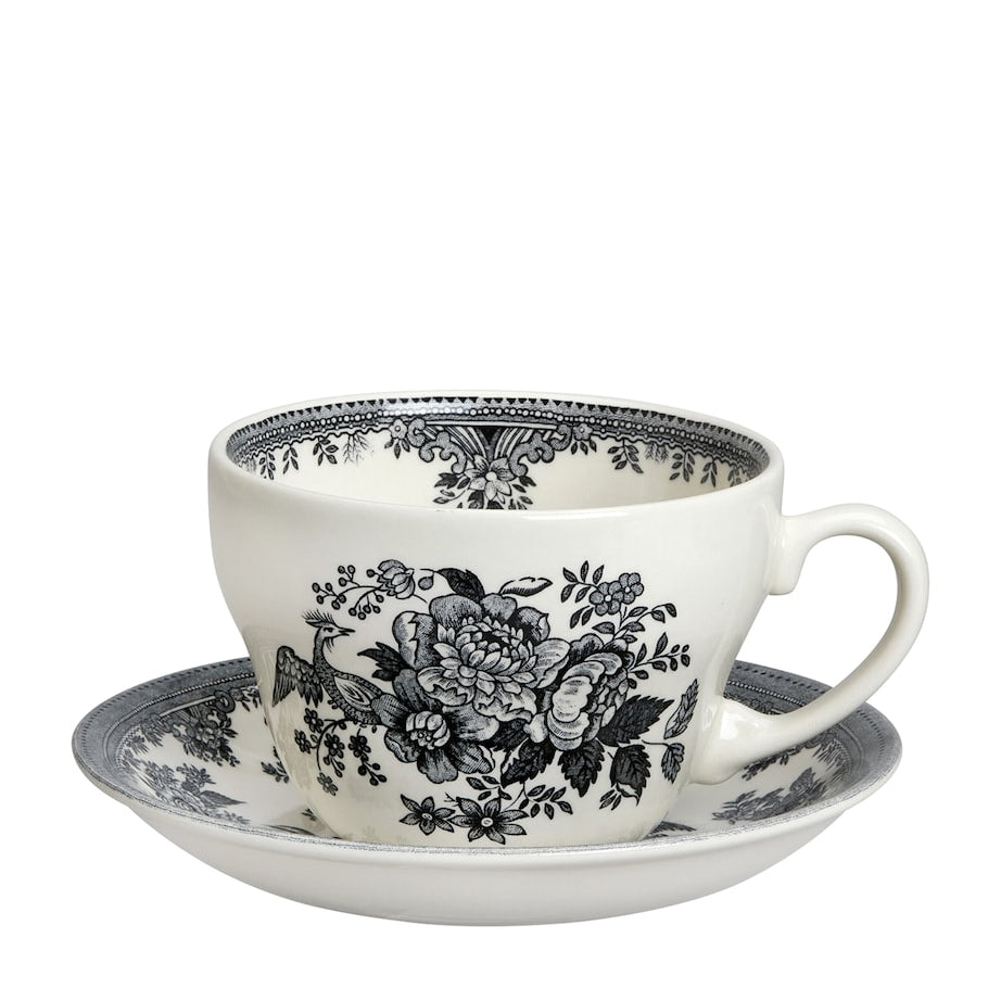 Burleigh Asiatic Pheasants Breakfast Cup and Saucer