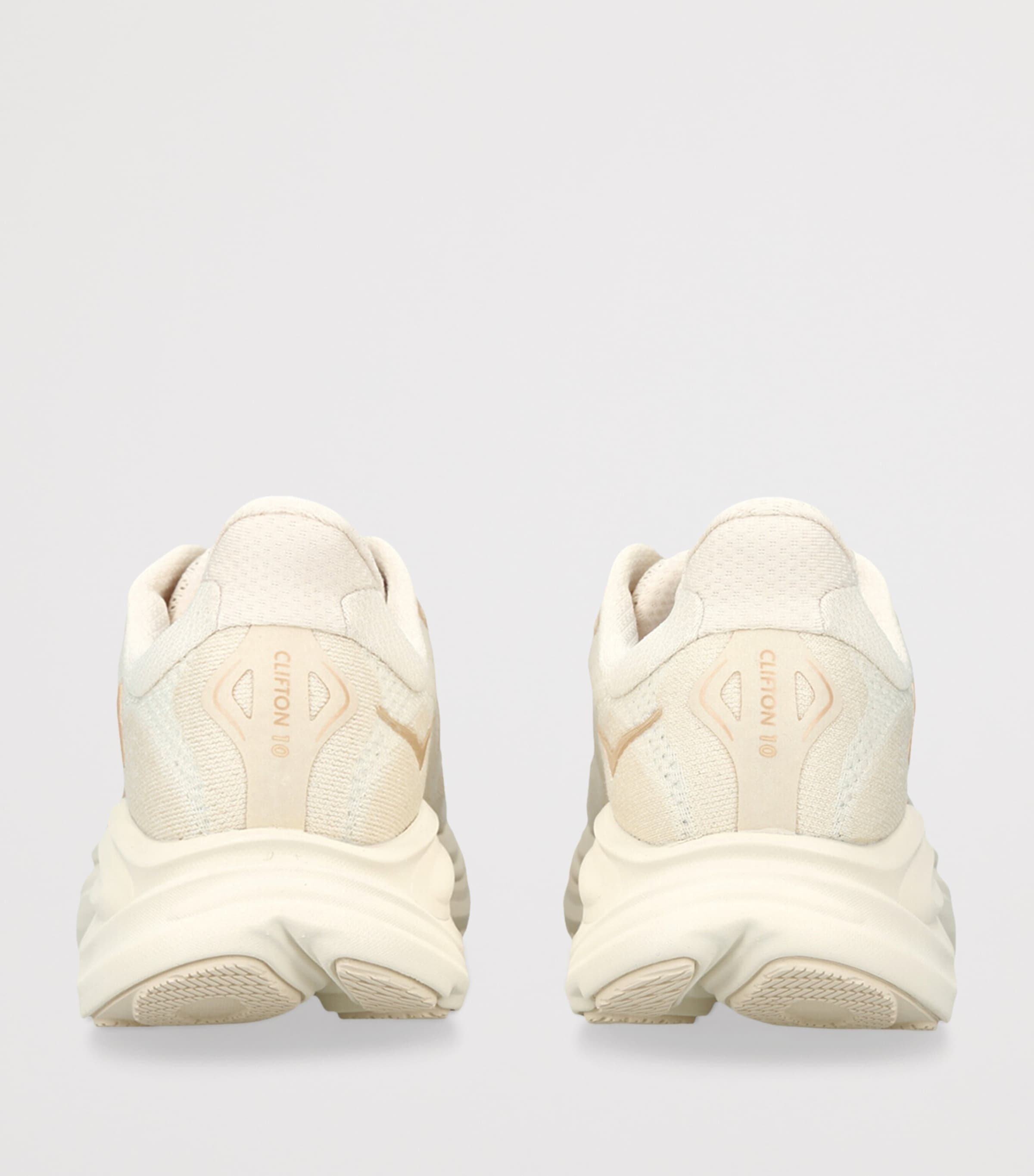 Beige Clifton 10 Trainers