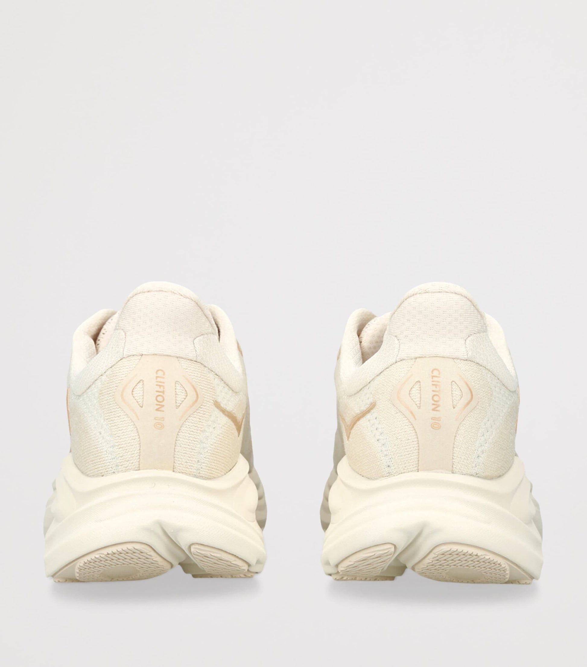 Beige Clifton 10 Trainers