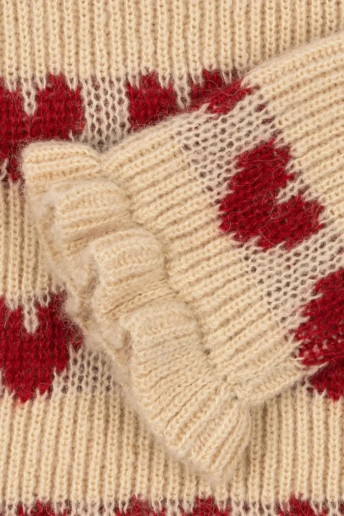 Konges Sløjd LAULA SWEATER Yünlü Çocuk Kazak