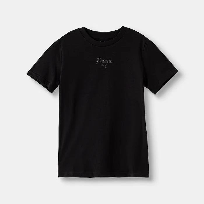 Puma çocuklar için pamuklu ESS SCRIPT Tee