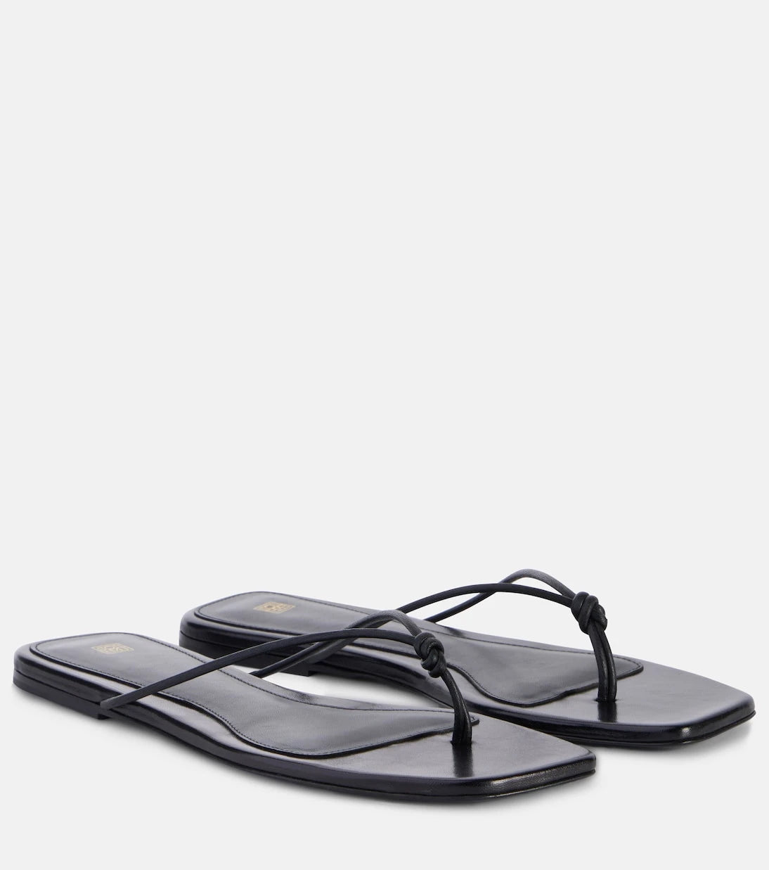 Toteme - The Knot leather thong sandals