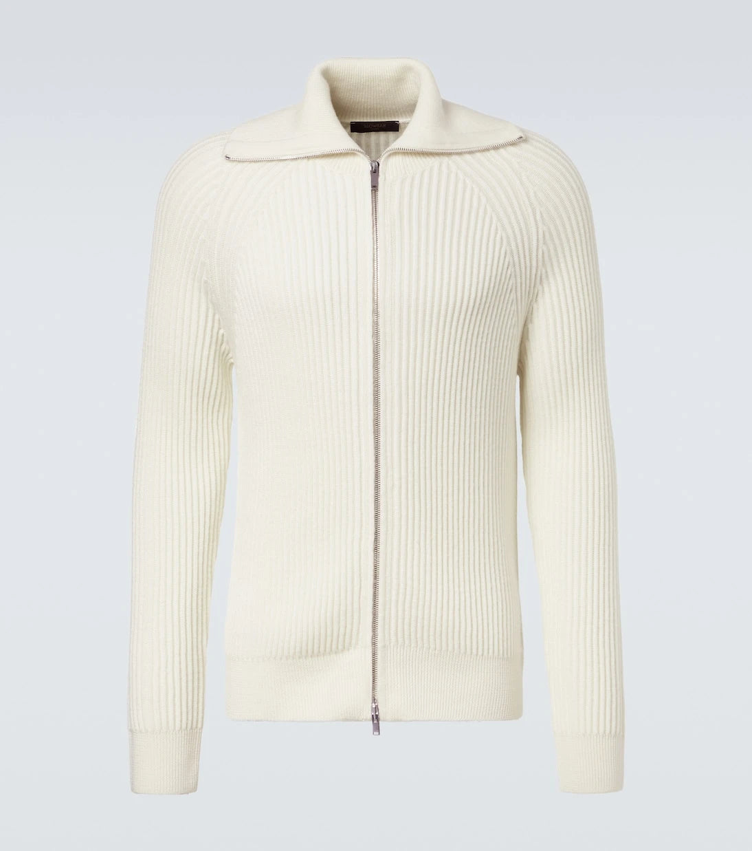 Slowear - Virgin wool zip-up cardigan