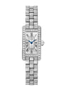 Mini White Gold and Diamond Tank Américaine Watch 15.2mm