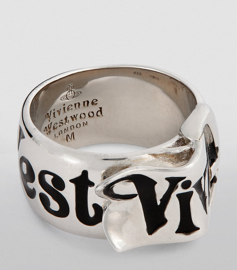 Silver Belt Ring
