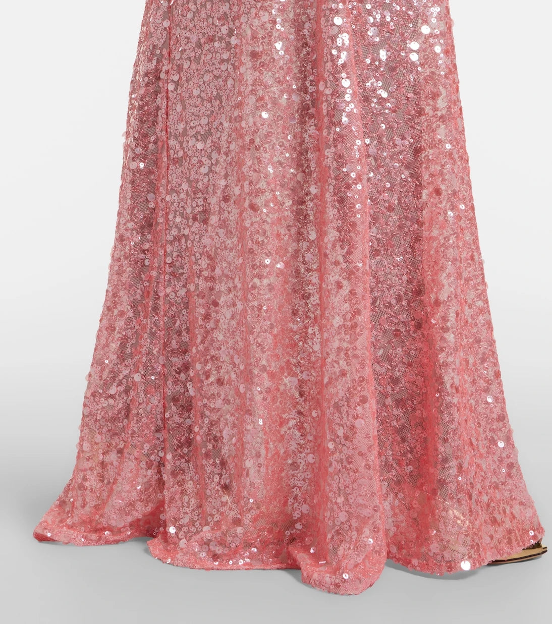 David Koma - Sequined draped gown