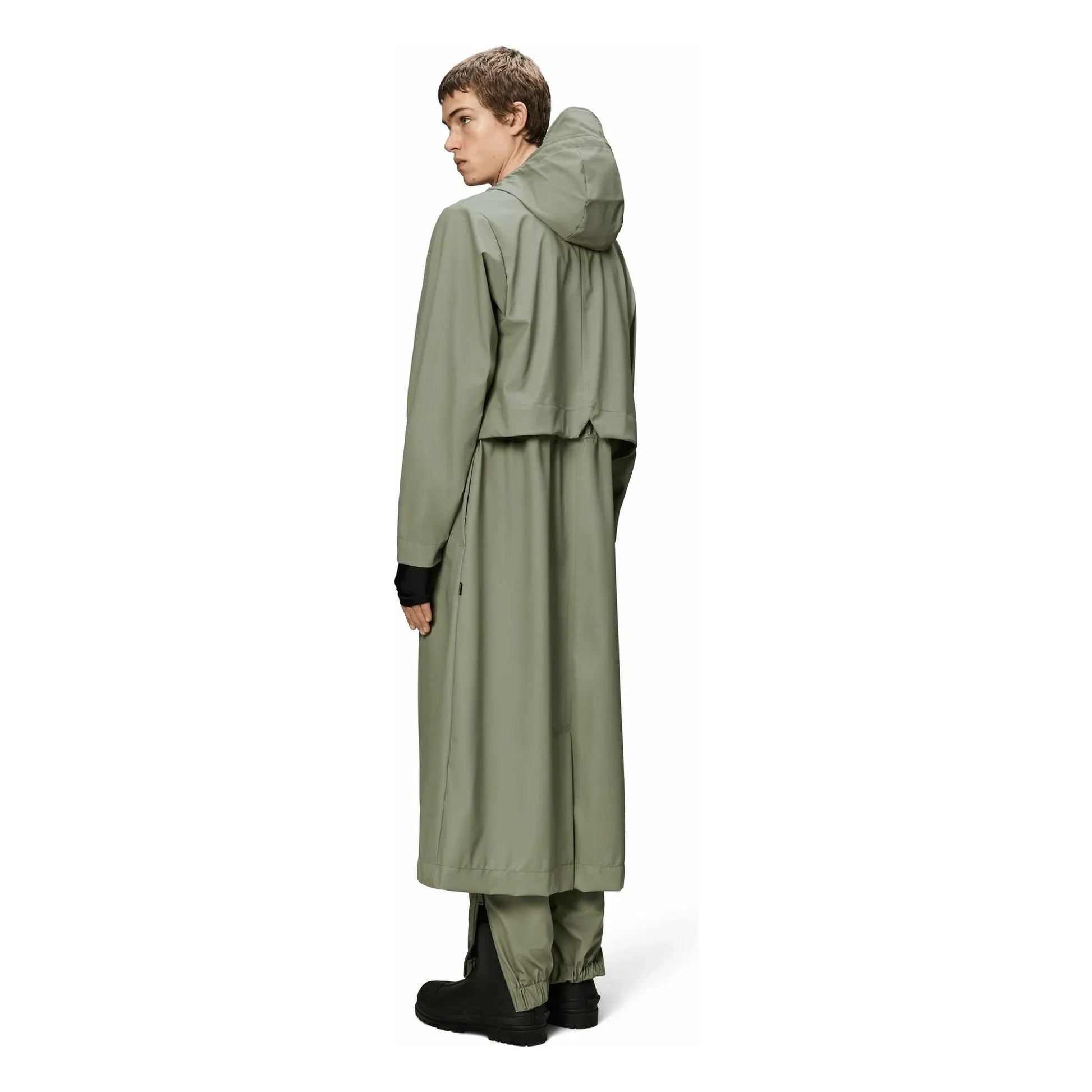 Rains - Bold W3 Long Jacket | Light khaki