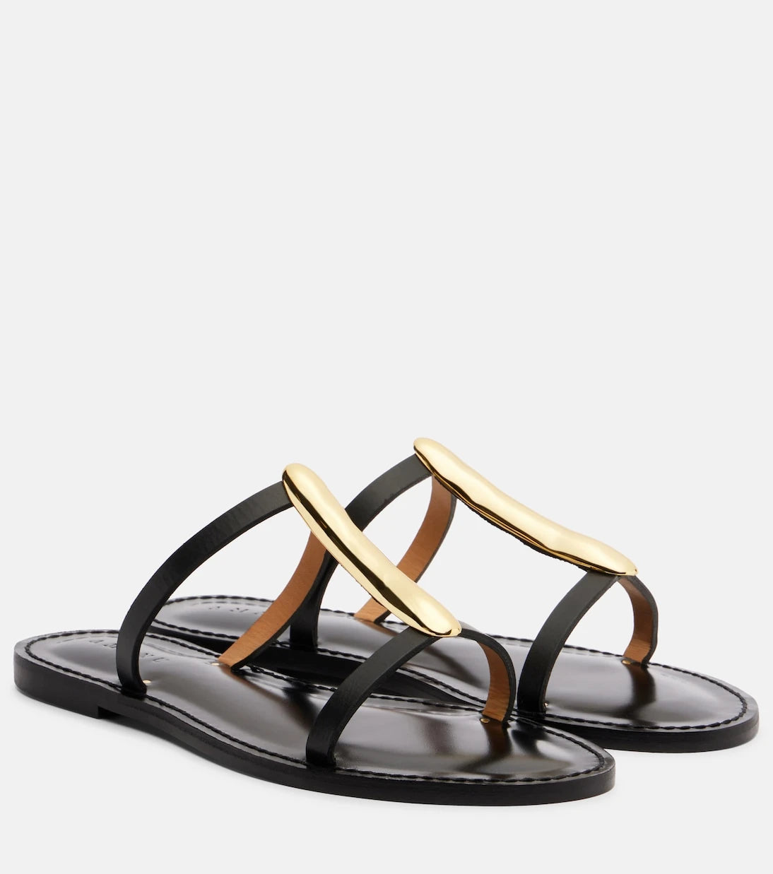 Amanu - Sahara embellished leather sandals