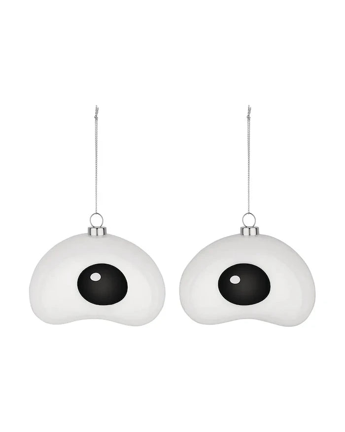 Alessi Nick Yılbaşı Ağacı Süsü Seti 9,5 x 8,5 x 12 cm (2 Parça)