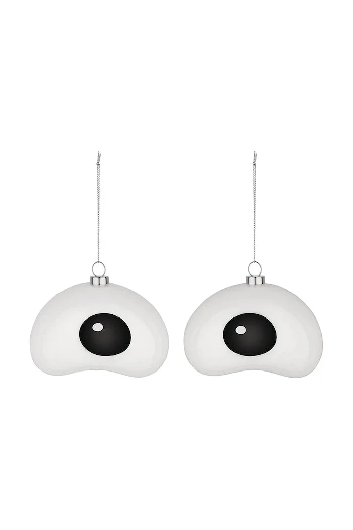 Alessi Nick Yılbaşı Ağacı Süsü Seti 9,5 x 8,5 x 12 cm (2 Parça)