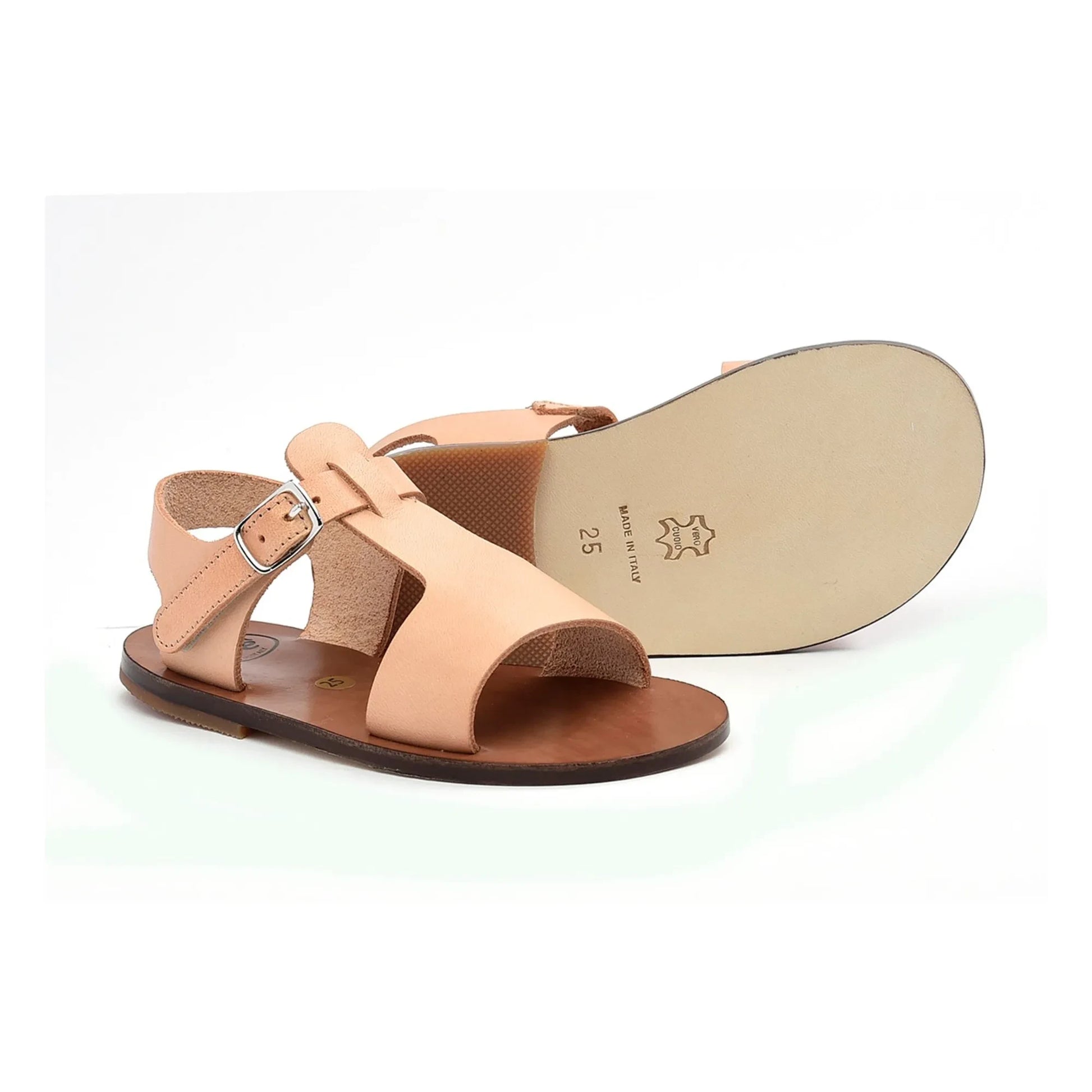 Pèpè - Thick strappy sandals | Natural