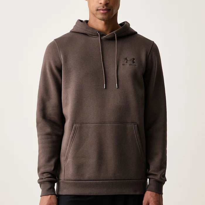 Kapüşonlu erkek pamuklu sweatshirt Essential Fleece