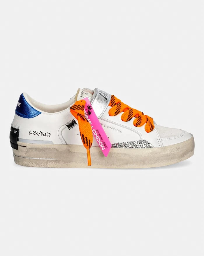 Crime London SK8 DELUXE маратонки дамски от кожа