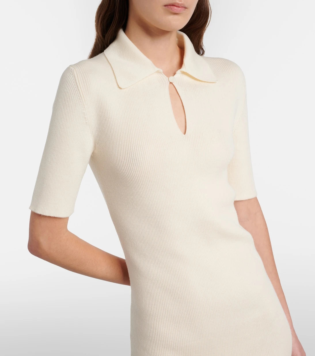 Jil Sander - Knitted wool midi dress