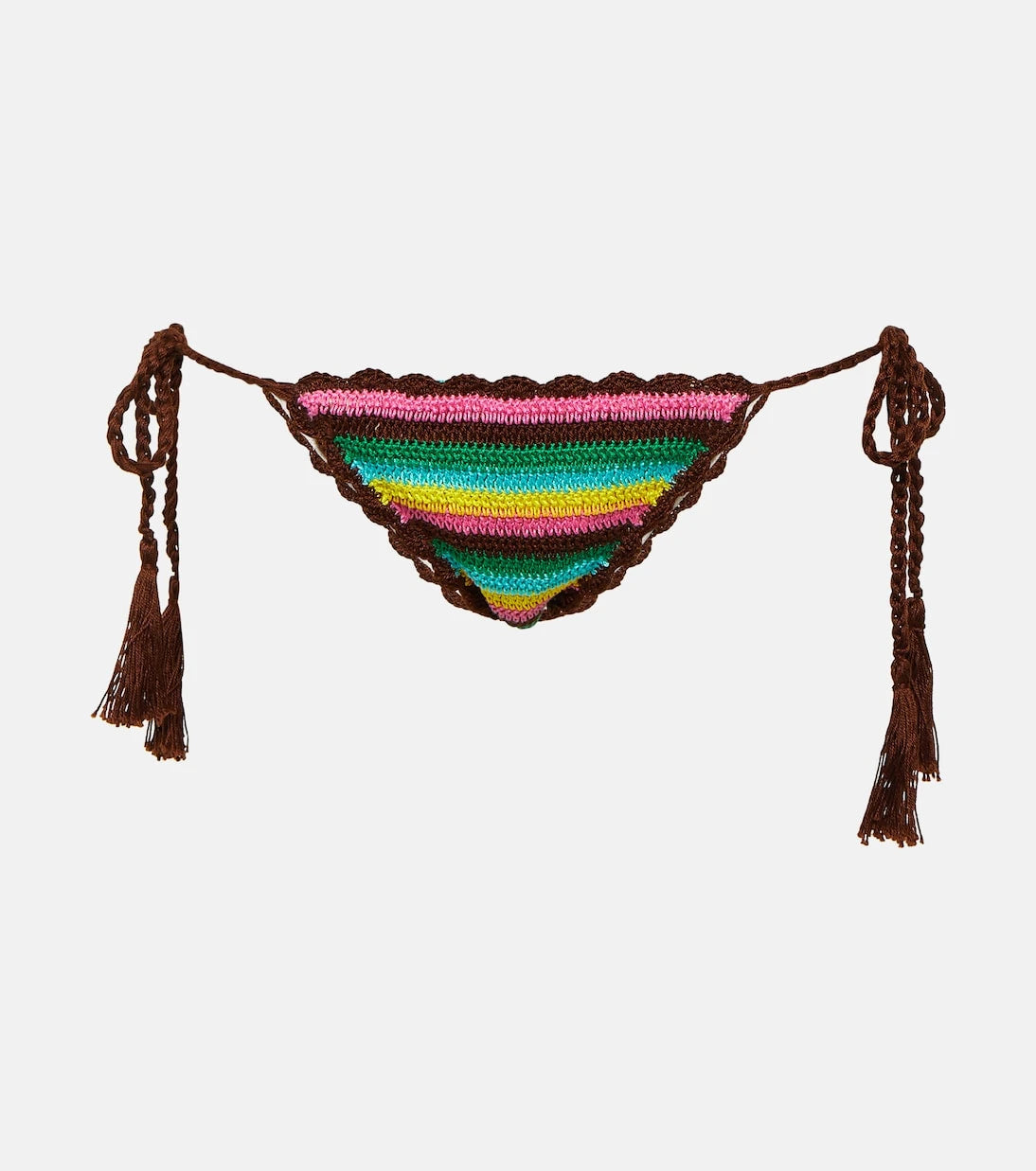 Anna Kosturova - Striped crochet bikini bottoms