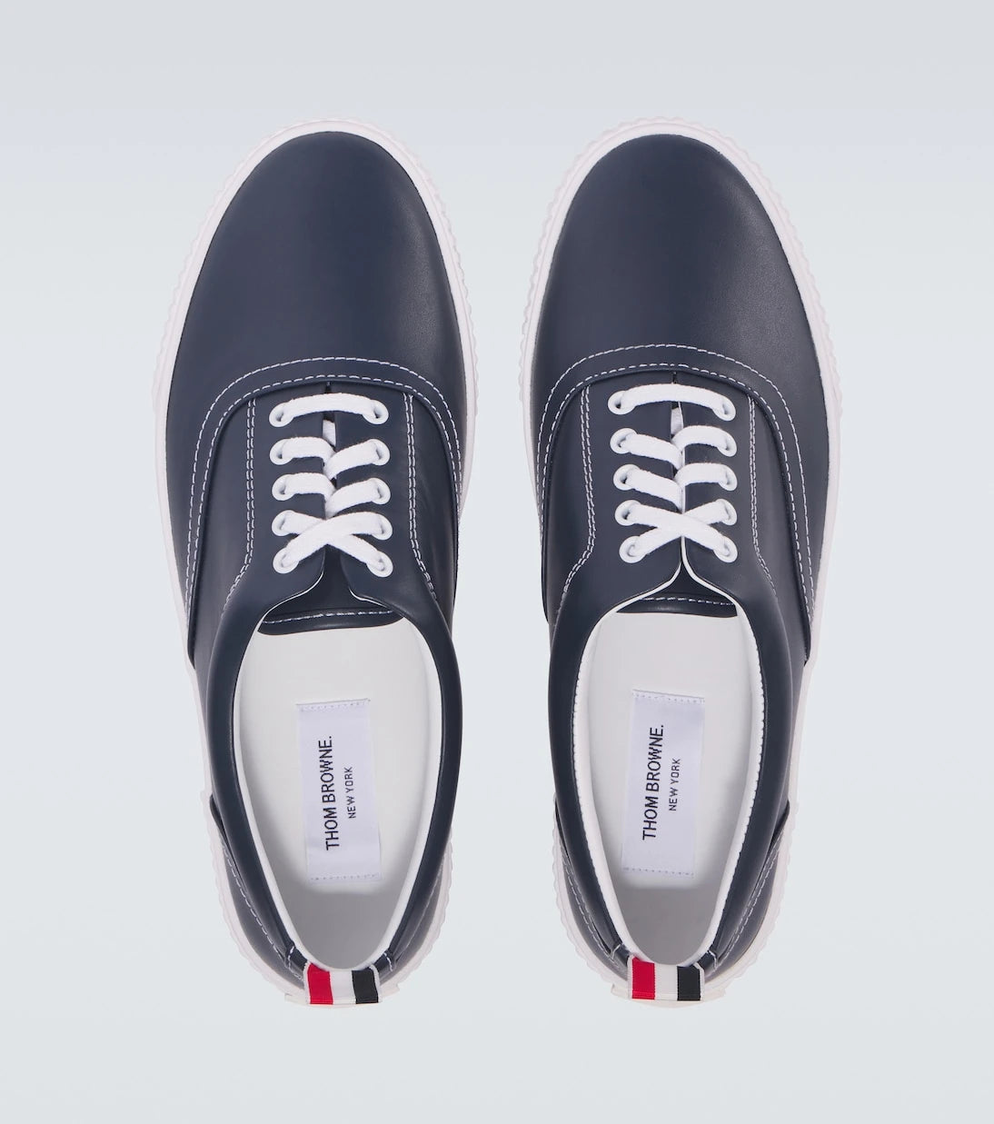 Thom Browne - Heritage leather sneakers