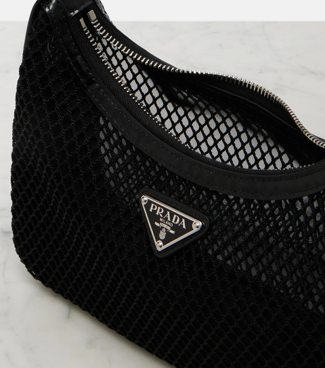 Prada - Prada Re-Edition 2005 Mini mesh shoulder bag