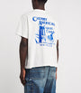 Cherry Los Angeles Cotton Logo Print Coast to Coast T-Shirt