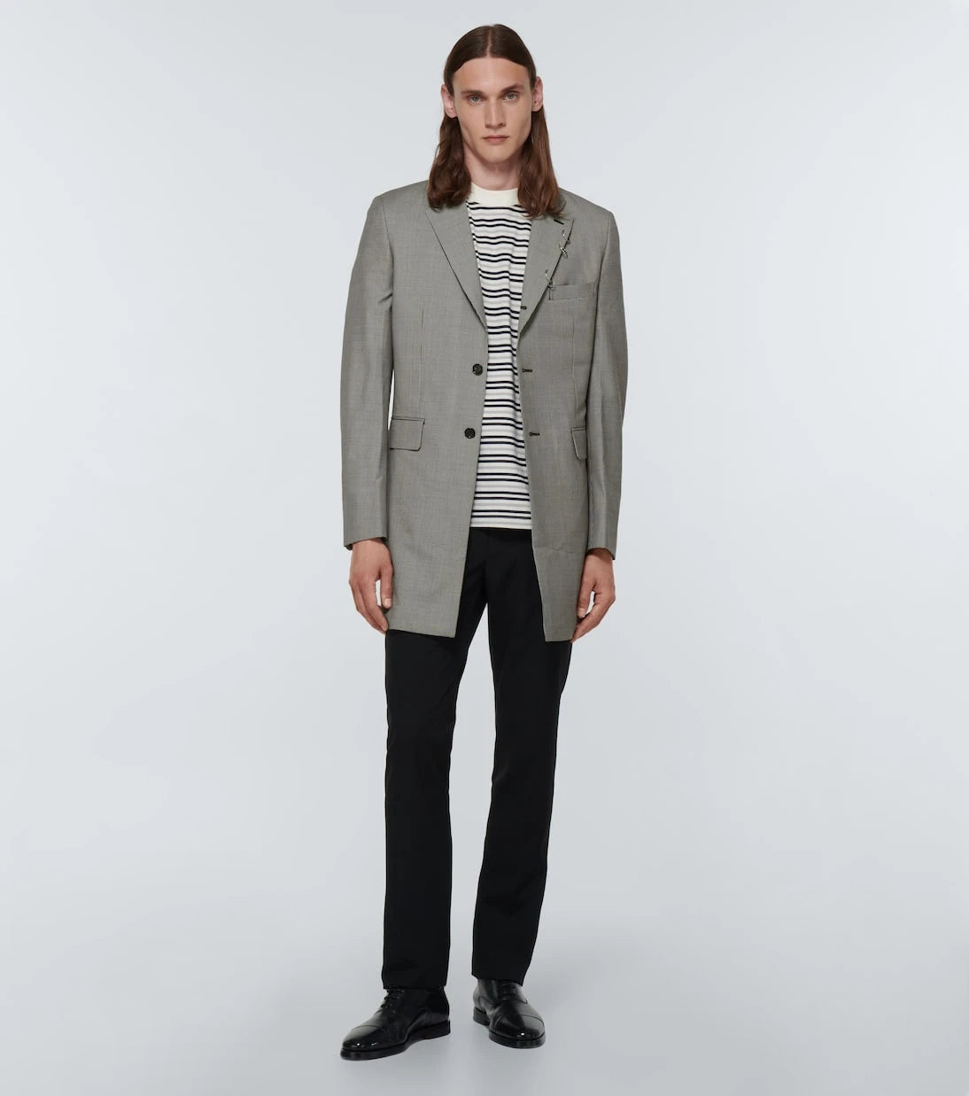 Comme des Garçons Homme Deux - Checked wool jacket